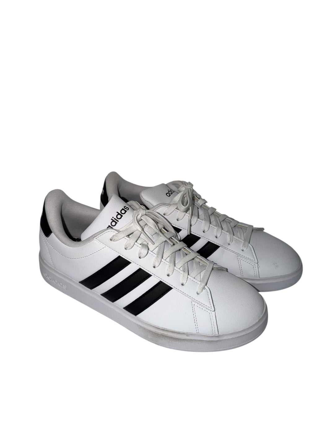 Adidas Grand Court Cloudfoam Comfort Sneakers – White/Black (Men’s 10.5)