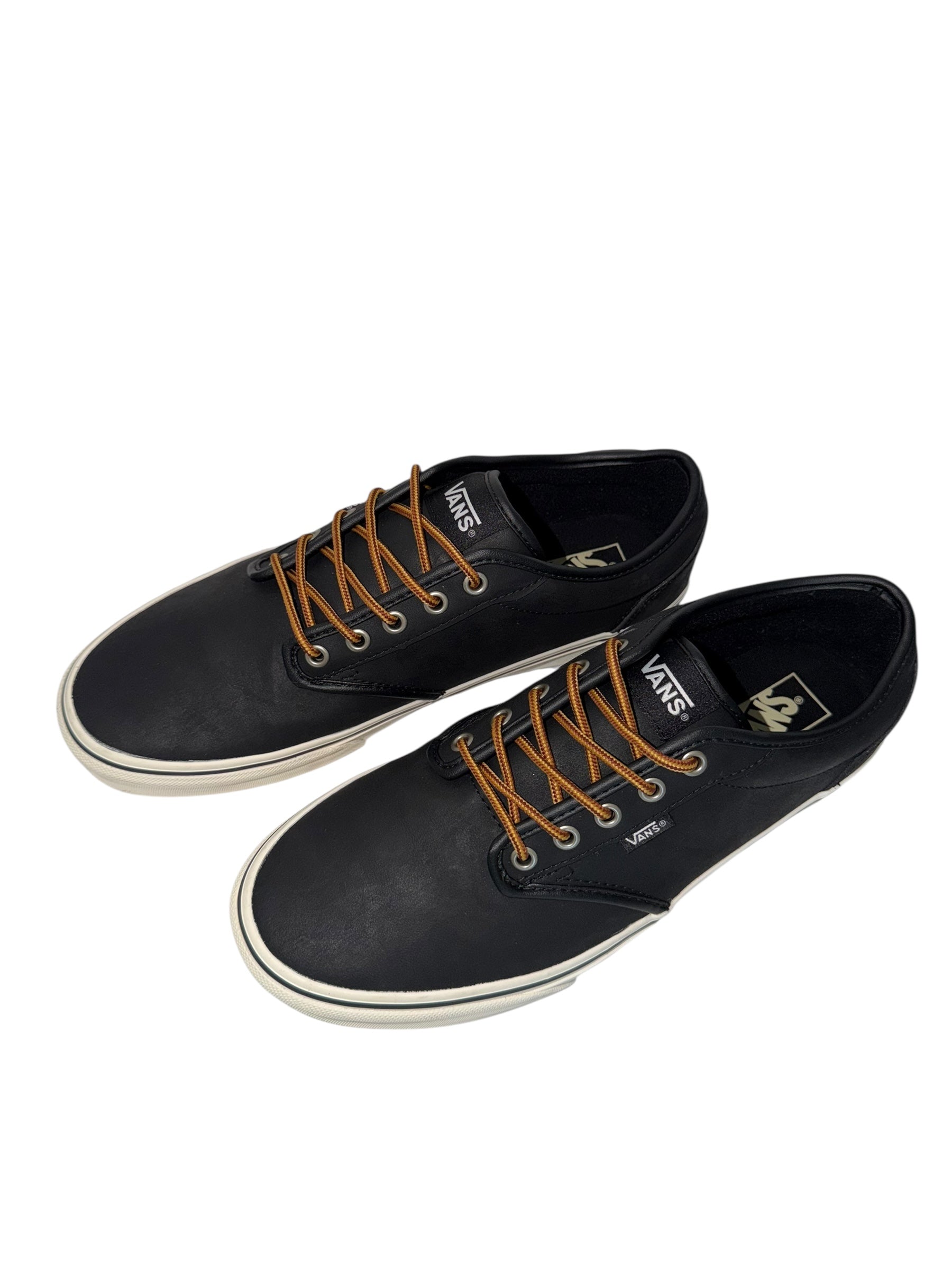 Vans Atwood Low Sneakers – Black with Gum Laces (Men’s 10.5)