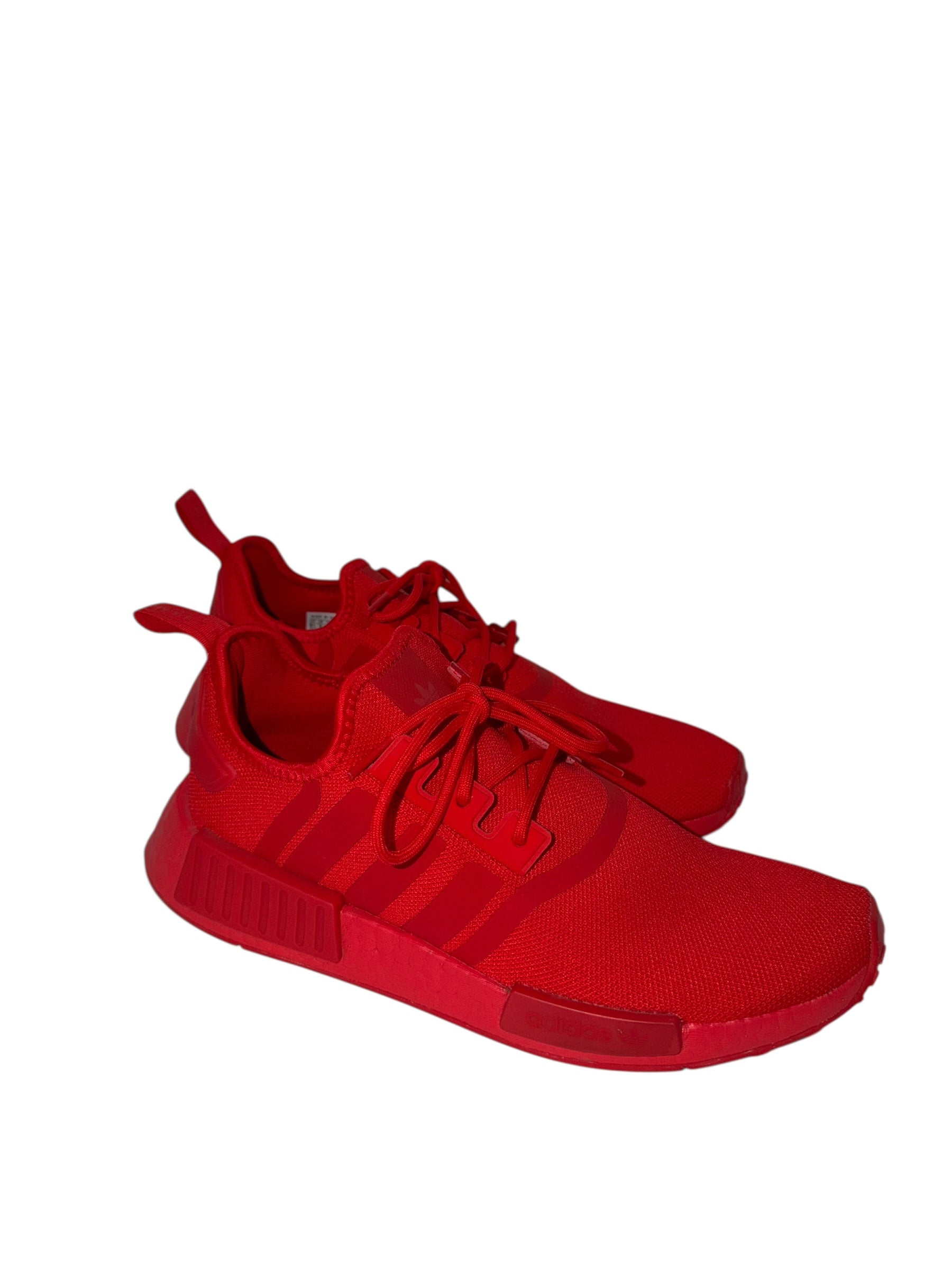 Adidas NMD_R1 Primeblue Sneakers – Triple Red (Men’s 9.5)