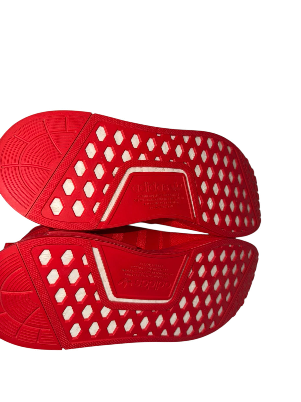 Adidas NMD_R1 Primeblue Sneakers – Triple Red (Men’s 9.5)