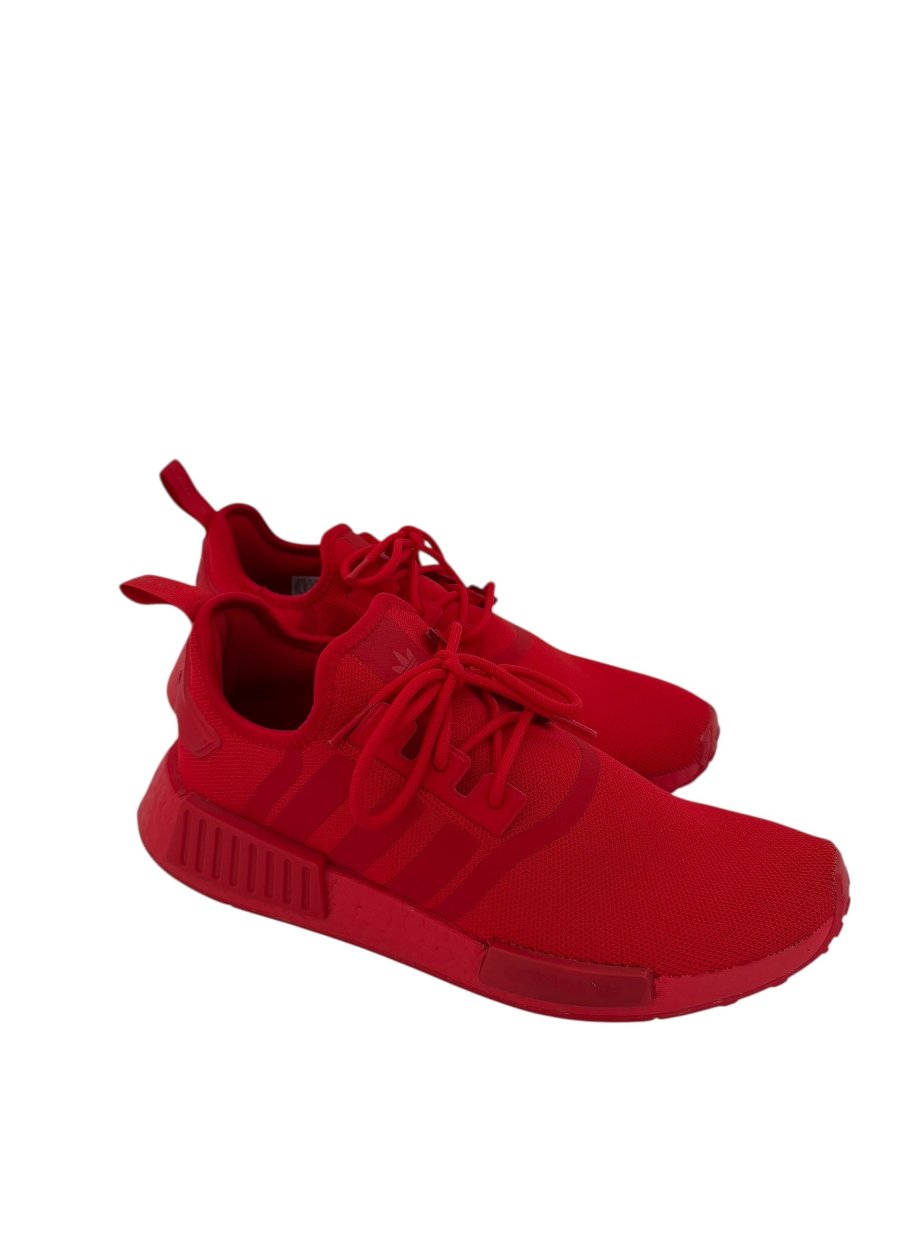 Adidas NMD_R1 Primeblue Sneakers – Triple Red (Men’s 9.5)
