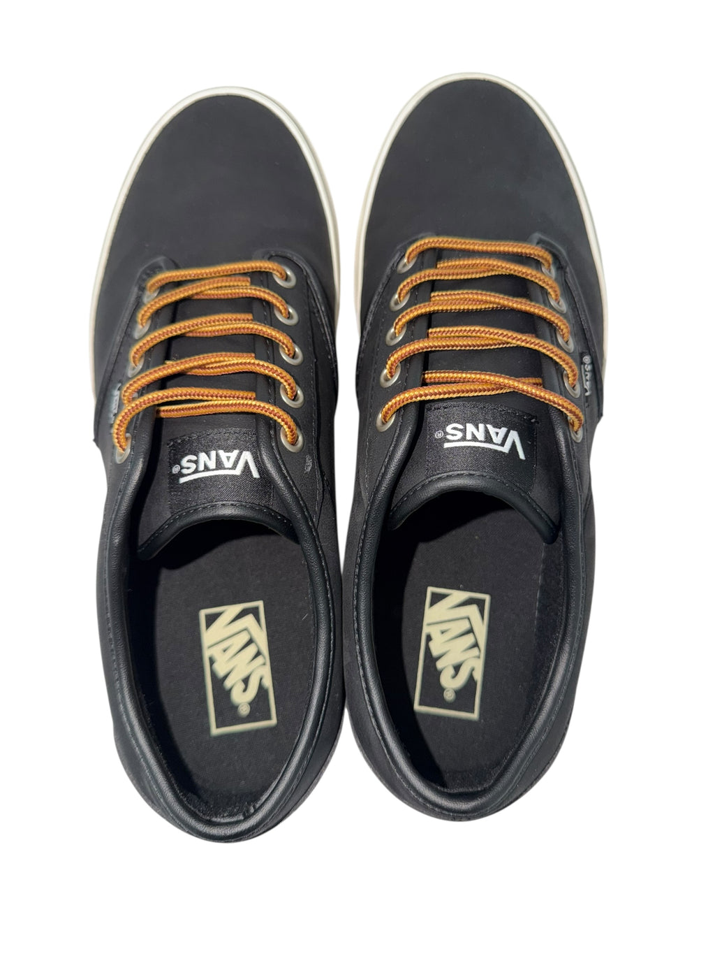 Vans Atwood Low Sneakers – Black with Gum Laces (Men’s 10.5)