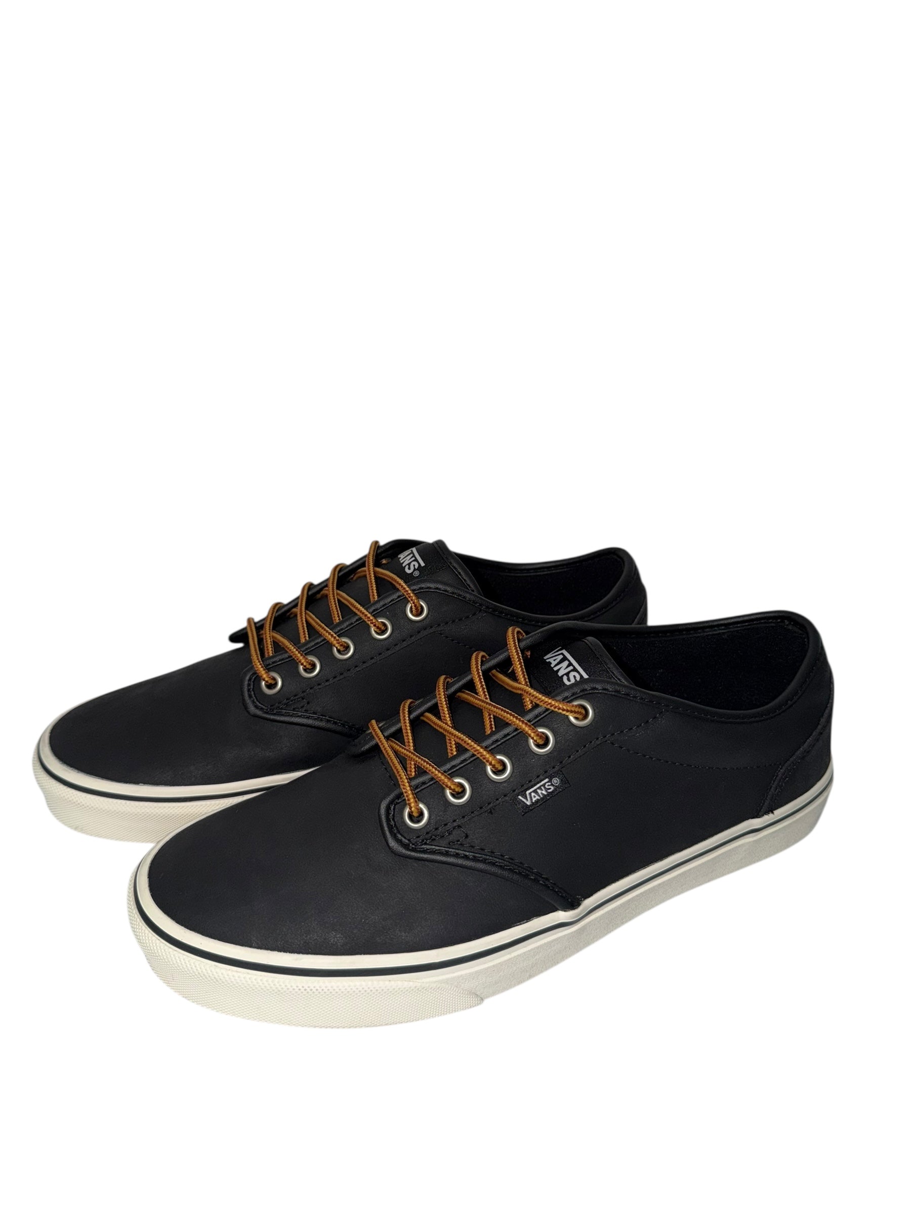 Vans Atwood Low Sneakers – Black with Gum Laces (Men’s 10.5)