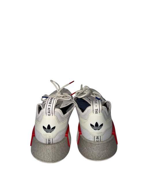 Adidas NMD_R1 Parley Primeblue Sneakers – White/Red/Blue (Men’s 10)