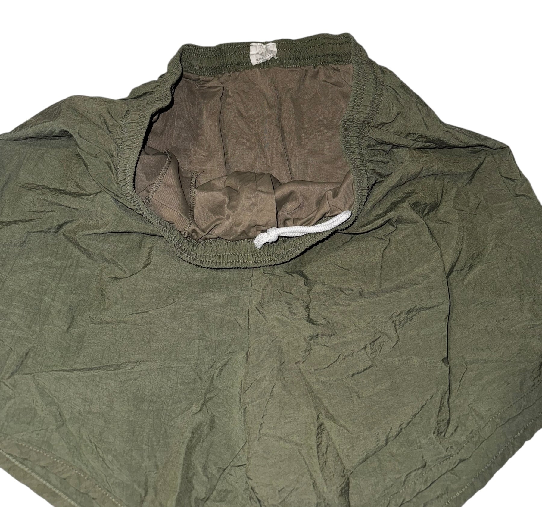Green Military Shorts