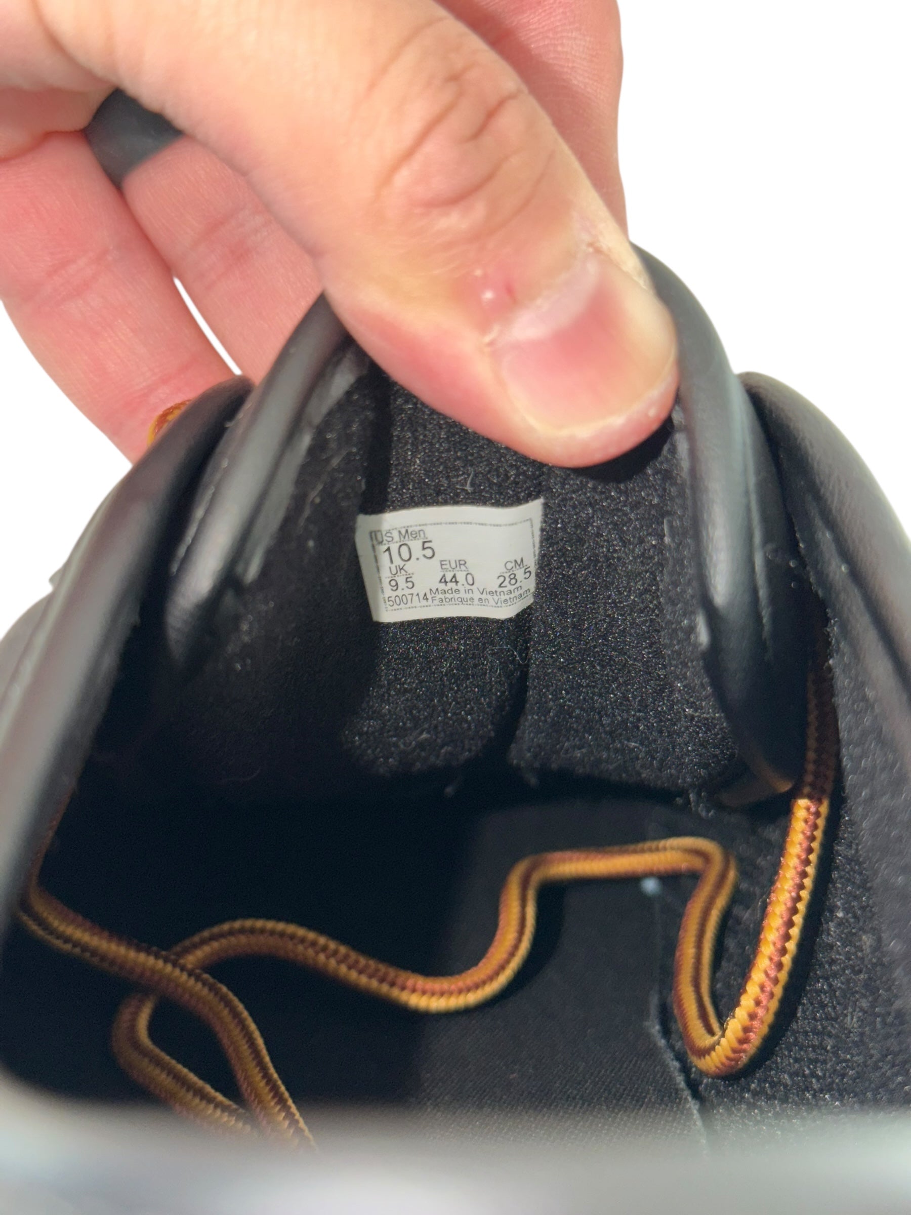 Vans Atwood Low Sneakers – Black with Gum Laces (Men’s 10.5)