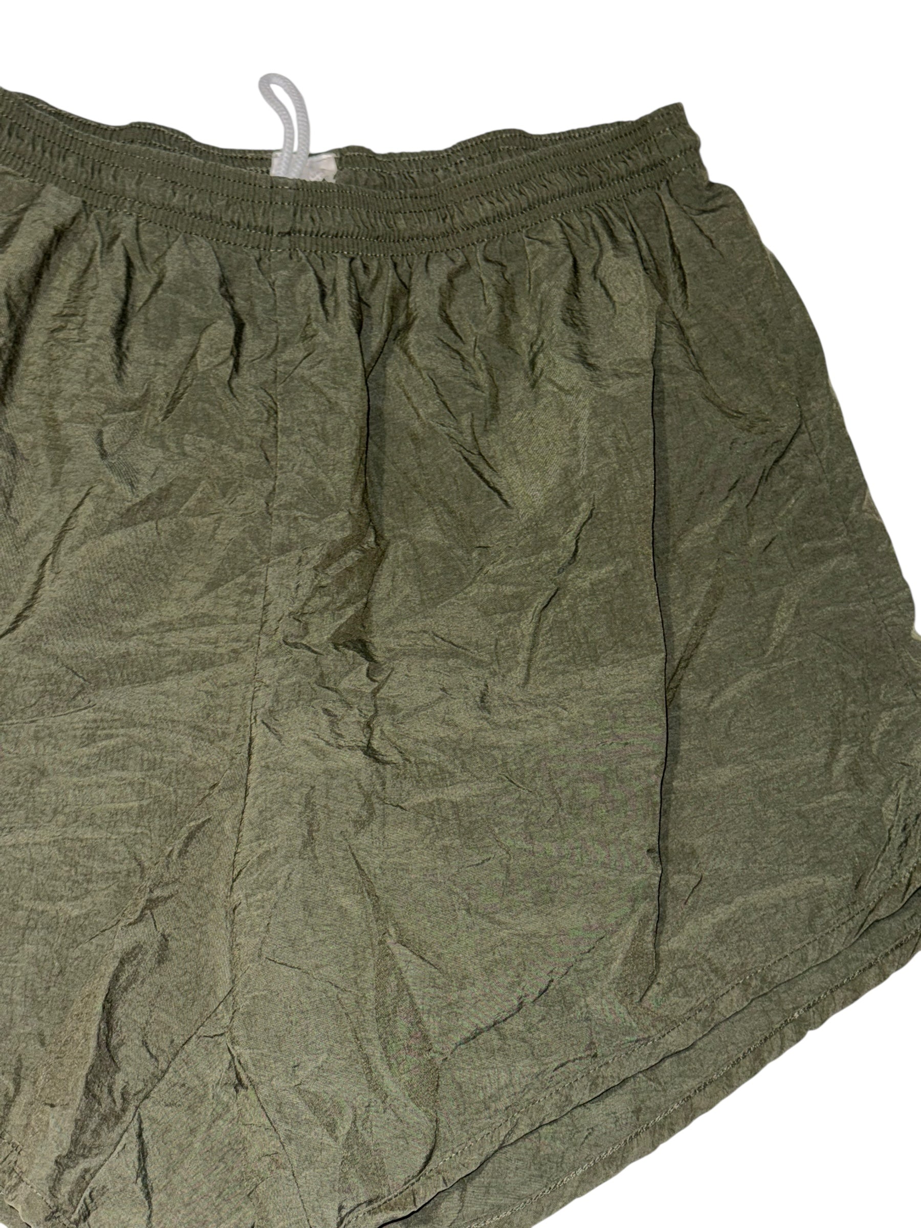 Green Military Shorts